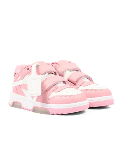 Off-white Round-toe Sneakers In Multi
