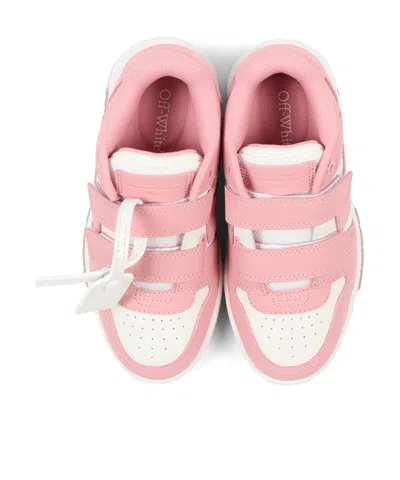 Off-white Round-toe Sneakers In Multi