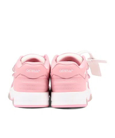 Off-white Round-toe Sneakers In Multi