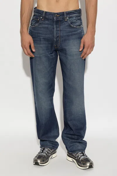 Haikure Belt-loop Jeans In Blue