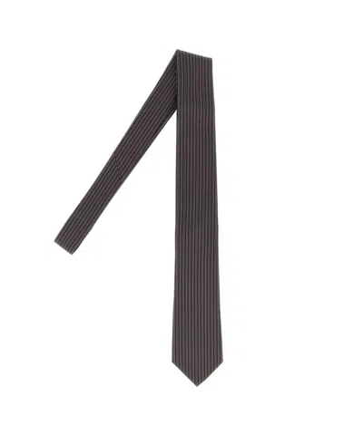 The Row Striped Tie In Multi