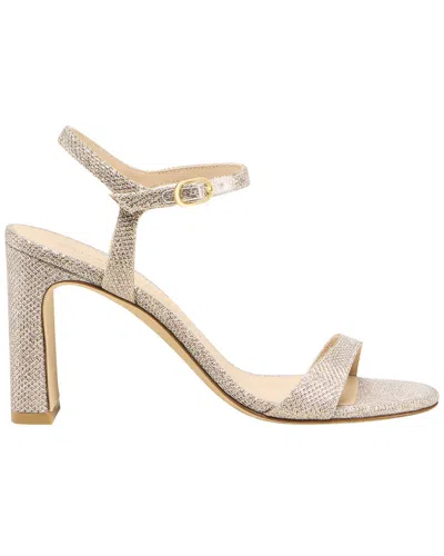 Stuart Weitzman Babette 85 Sandal In Silver