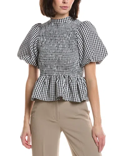Hl Affair Smocked Top In Multi