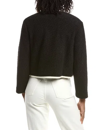 Reveriee Wool-blend Jacket In Black
