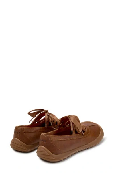 Camper Peu Path Ballet Sneaker In Brown