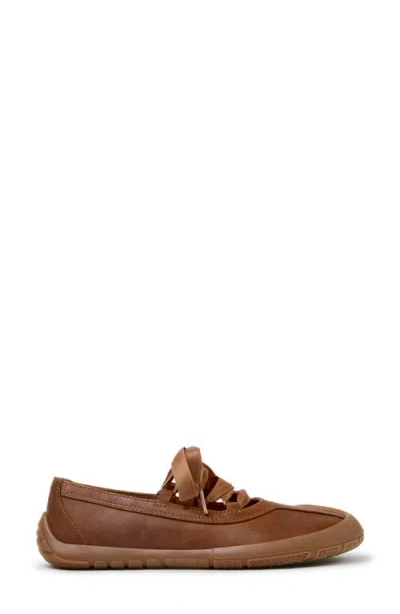 Camper Peu Path Ballet Sneaker In Brown
