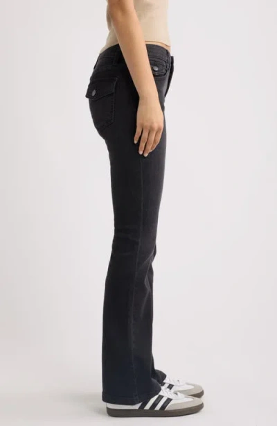 Bp. Low Rise Bootcut Jeans In Black