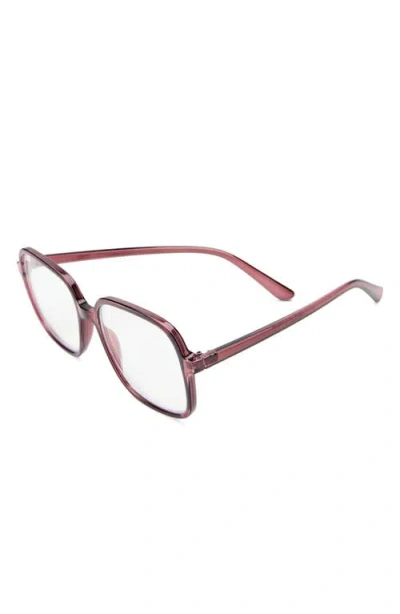 Bp. Square Blue Light Blocking Glasses In Brown