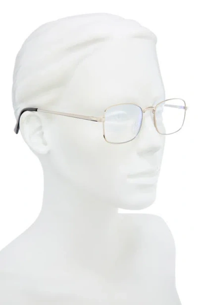 Bp. Rectangular Blue Light Blocking Glasses In Gold