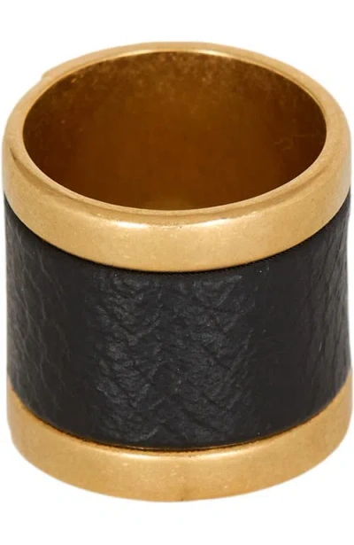 Balmain Anthem Ring In Gold