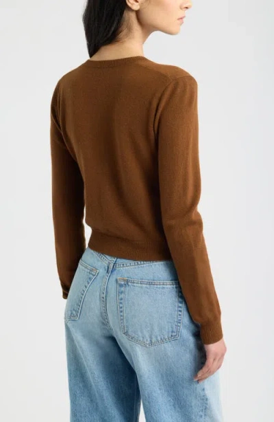 Solid & Striped Noah Cardigan In Brown