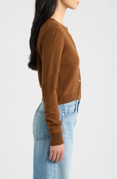 Solid & Striped Noah Cardigan In Brown