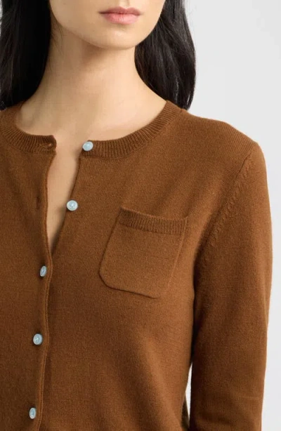 Solid & Striped Noah Cardigan In Brown