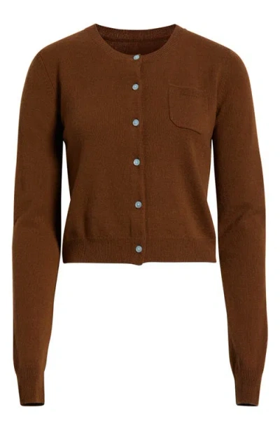 Solid & Striped Noah Cardigan In Brown