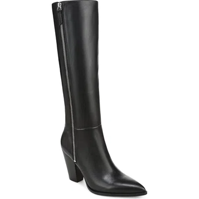 Veronica Beard Levanne Leather Knee High Boot In Multi