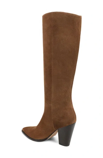 Veronica Beard Levanne Leather Knee High Boot In Multi