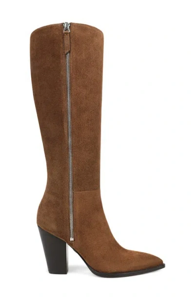 Veronica Beard Levanne Leather Knee High Boot In Multi