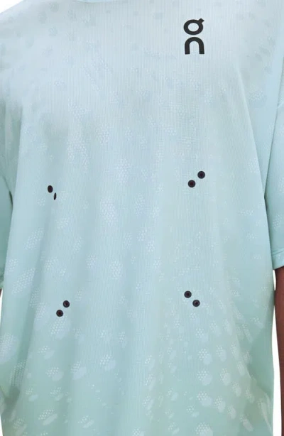 On Performance Volt-t Logo Dot T-shirt In Blue