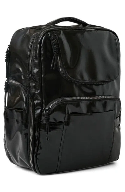 Aimee Dakota Ripstop Laptop Backpack In Black