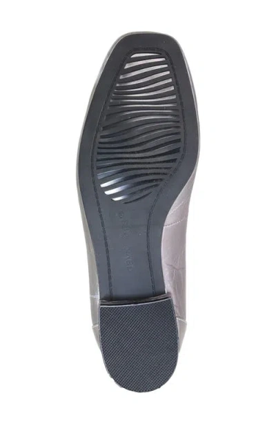 David Tate Arch Pump In Silver