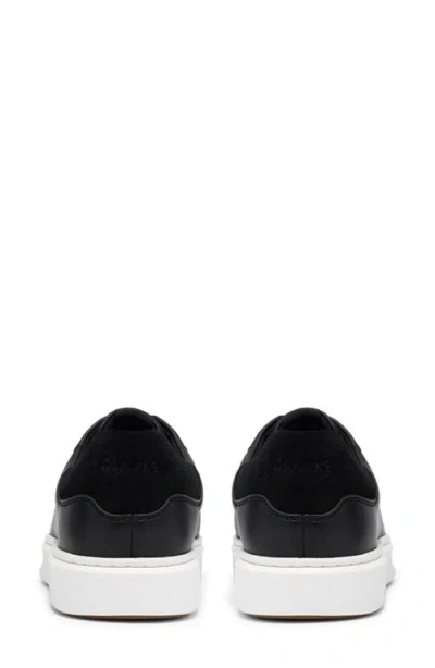 Clarksr Clarks(r) Code C Lace Leather Sneaker In Black