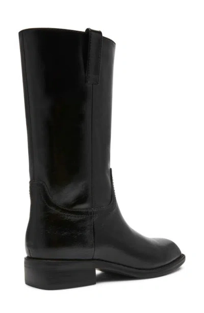Steve Madden Primo Tall Leather Boot In Black