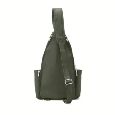 Baggallini Classic Anti-theft Large Daytripper Sling In Green