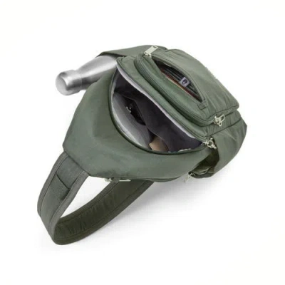 Baggallini Classic Anti-theft Large Daytripper Sling In Green