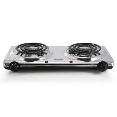 Better Chef 1500 W Dual Element Electric Countertop Range In Silver