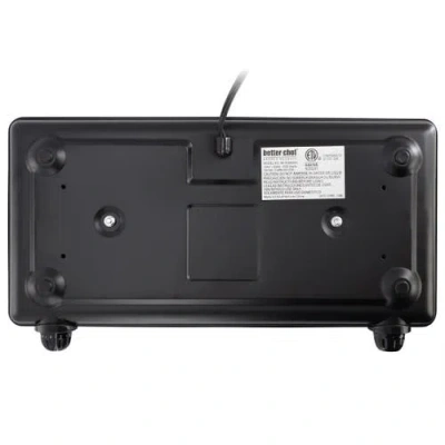 Better Chef 1500 W Dual Element Electric Countertop Range In Silver