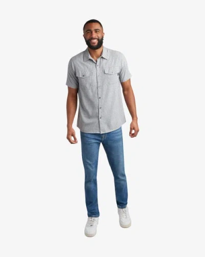 Spyder Men Short Sleeve Mini Check In Multi
