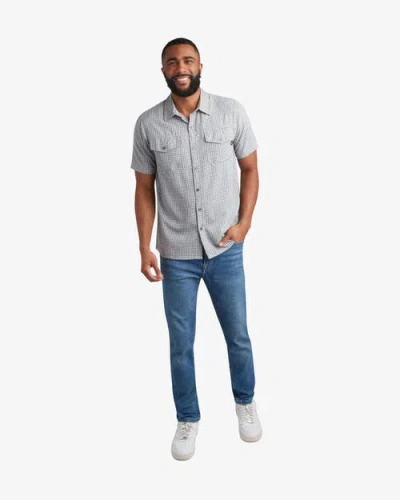 Spyder Men Short Sleeve Mini Check In Multi