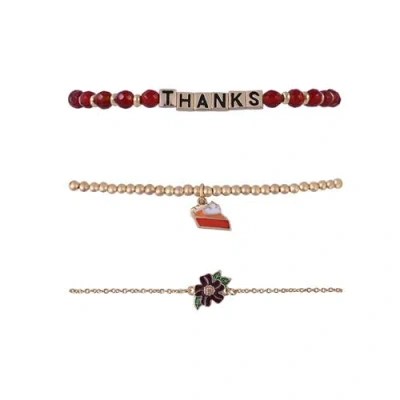 Hallmark 8pc Fall Theme Bracelet Set In Multi