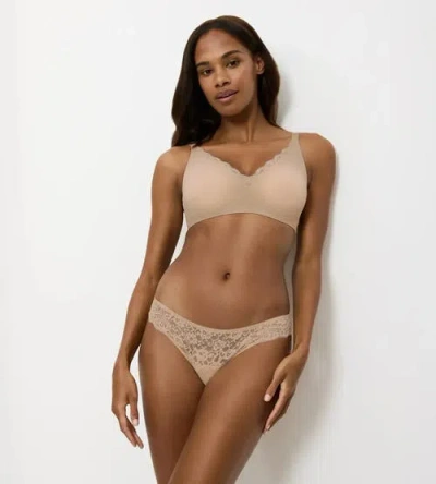 Triumph Amourette Wireless Minimizer Bra In Brown