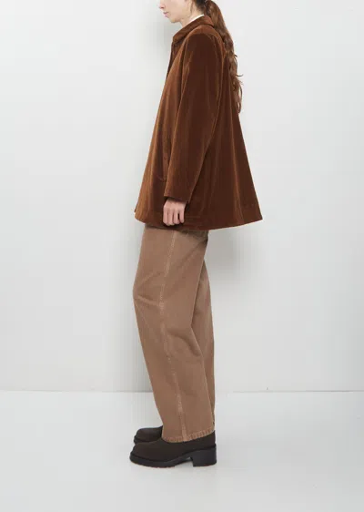 Casey Casey Soleil Corduroy Jacket In Tan
