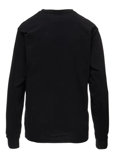 Y's Message Sweatshirt In Black
