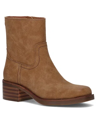 Frye And Co Miranda Low Zip In Brown