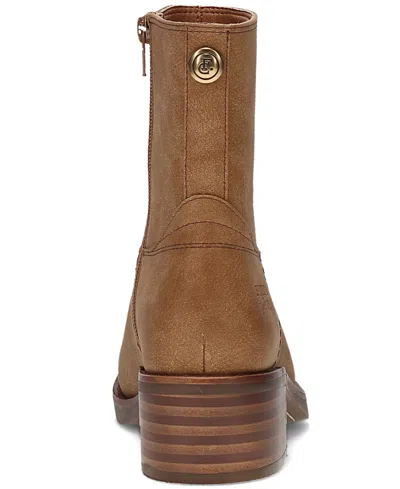 Frye And Co Miranda Low Zip In Brown
