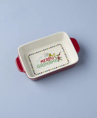 Lenox Merry Grinchmas Mini Rectangular Baking Dish In Multi
