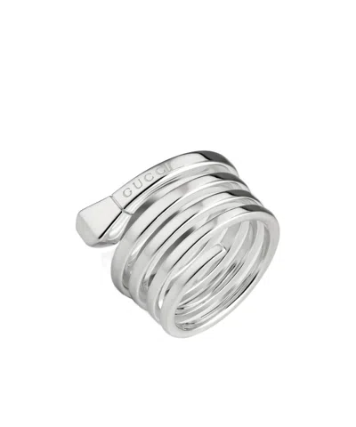 Gucci Chiodo Multi-row Ring In Metallic