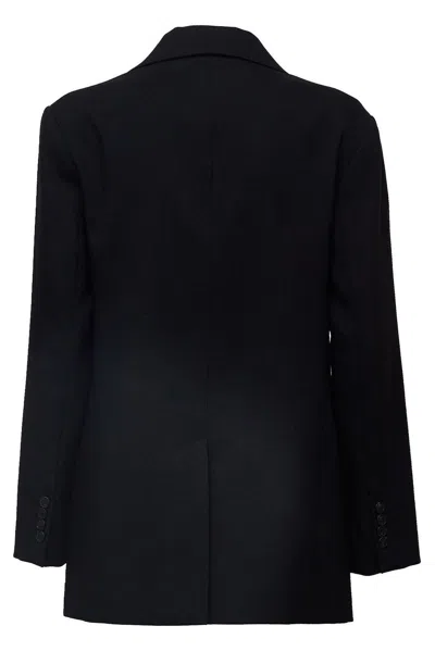 Weekend Max Mara Asta Single-breasted Blazer In Black