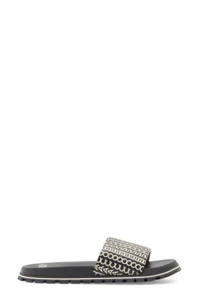 Marc Jacobs The Monogram Slide Sandal In Multi