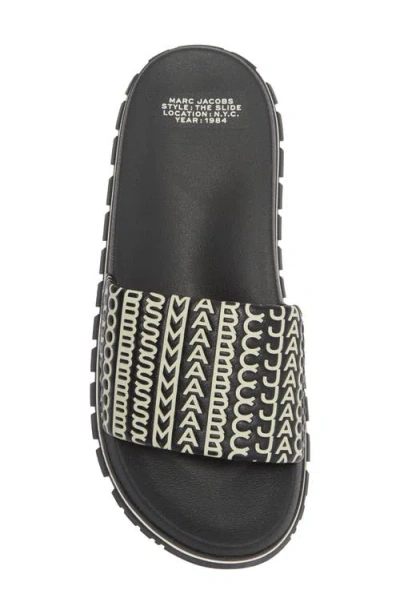 Marc Jacobs The Monogram Slide Sandal In Multi