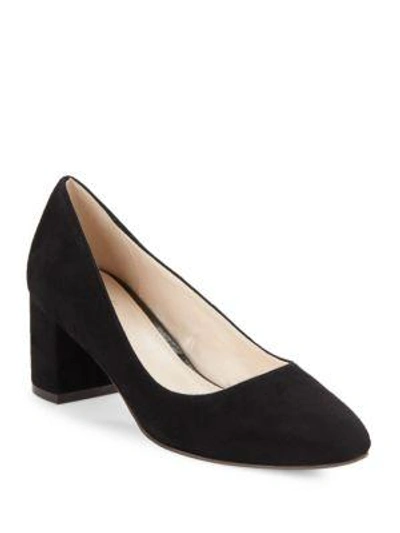 Cole Haan Justine Block Heel Pump In Black