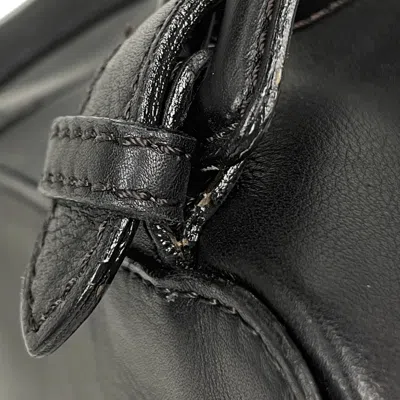 Pre-owned Chanel Black Leather Backpack ()