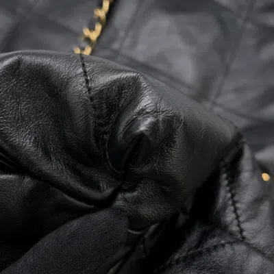 Pre-owned Chanel Black Leather Backpack ()