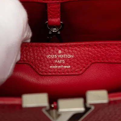 Pre-owned Louis Vuitton Red Color Ruby Leather Handbag Shoulder Bag () In Red Color, Ruby