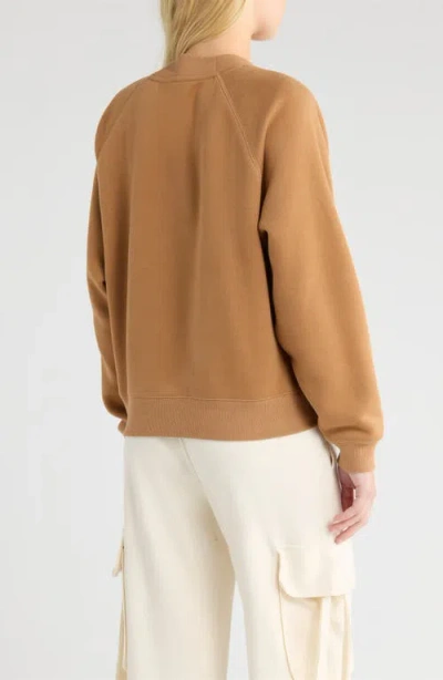 Ugg Logo Sweatshirt In Brown