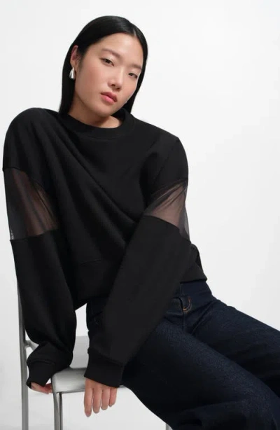 Marcella Iara Sweatshirt In Black