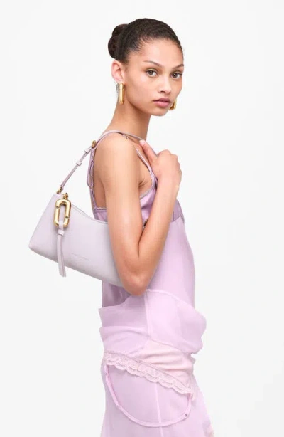 Marc Jacobs Scene Convertible Metallic Leather Mini Bag In Pink